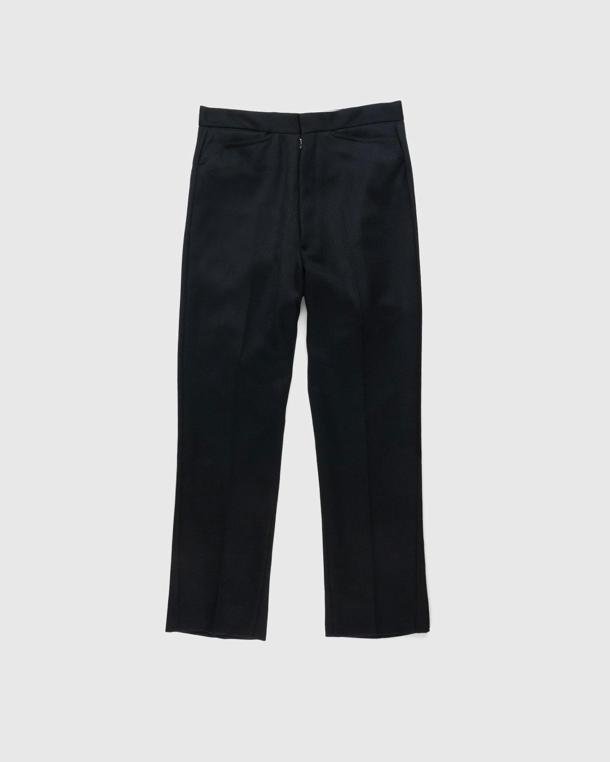 Maison Margiela - Gabardine Trousers Black - Clothing - Black - Image 1