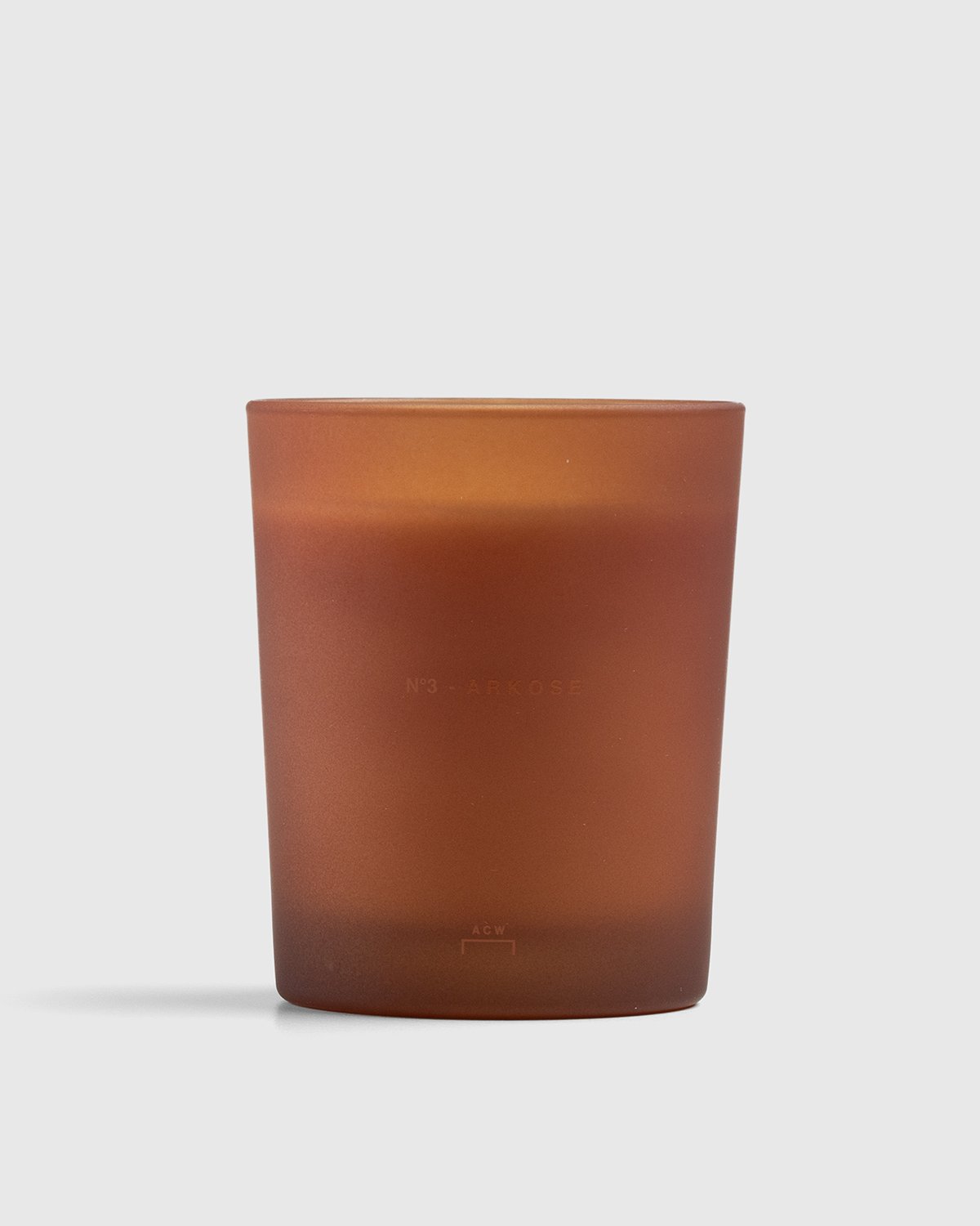 A-Cold-Wall* - No. 3 Arkrose Candle - Lifestyle - Orange - Image 1