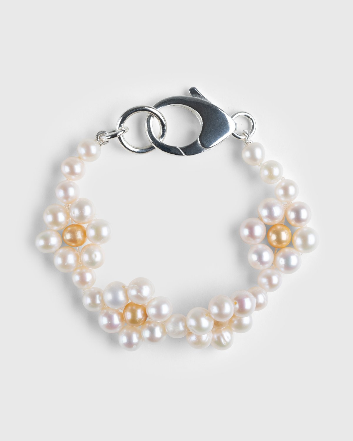 Hatton Labs - Daisy Pearl Bracelet - Accessories - White - Image 1