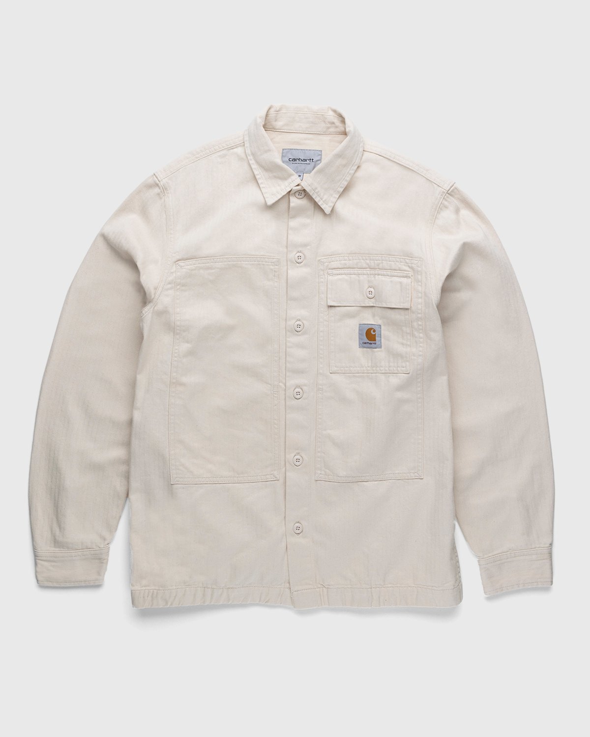 Carhartt WIP - Charter Shirt Natural - Clothing - Beige - Image 1