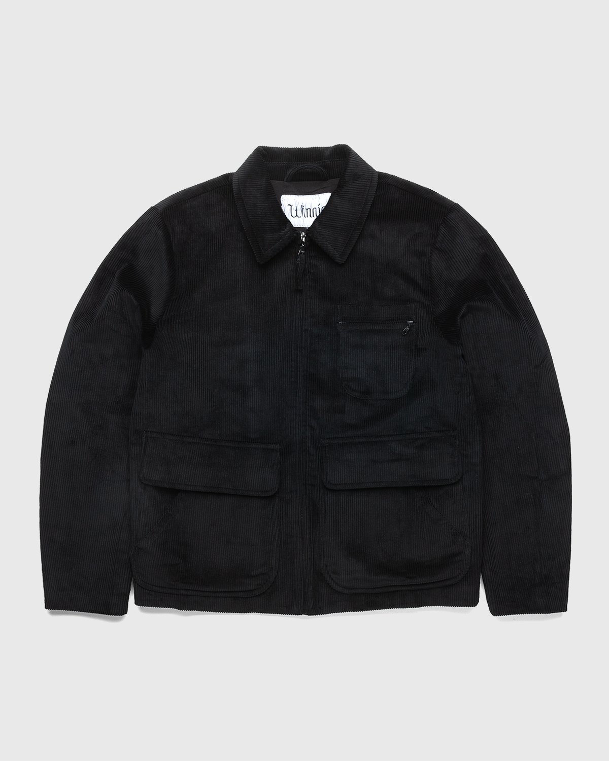 Winnie New York - Corduroy Hunting Jacket Black - Clothing - Black - Image 1