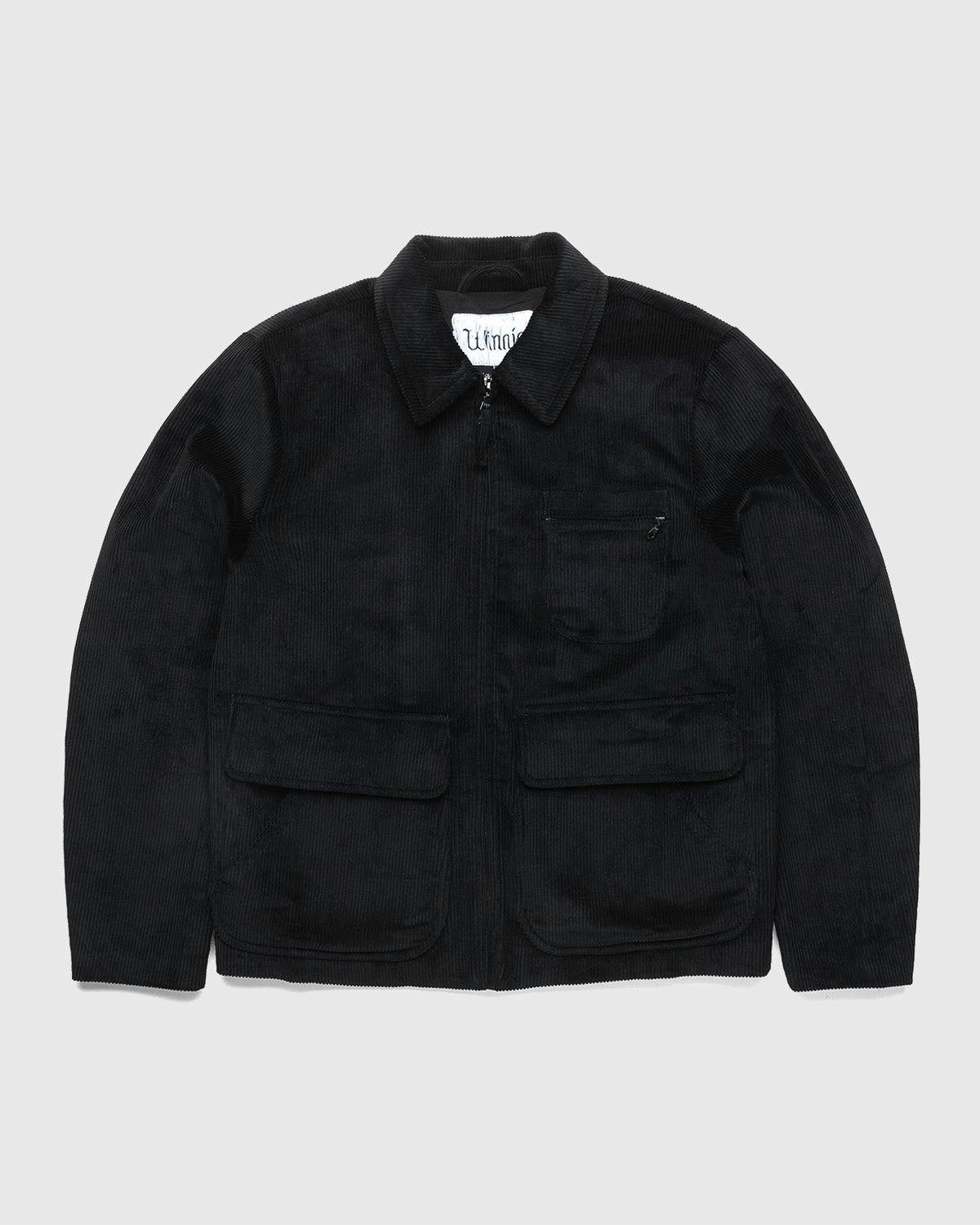 Winnie New York - Corduroy Hunting Jacket Black - Clothing - Black - Image 1