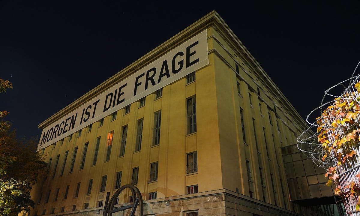 berghain building at night