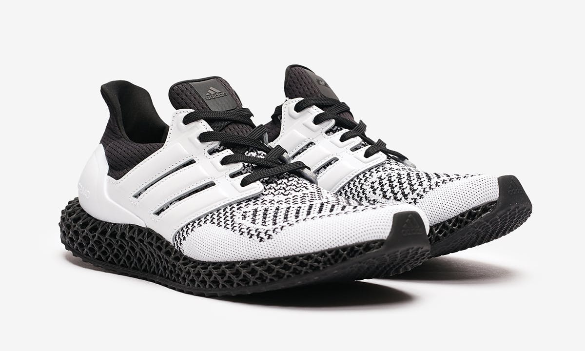 adidas Ultra 4D Running Shoes - Black, Unisex Lifestyle