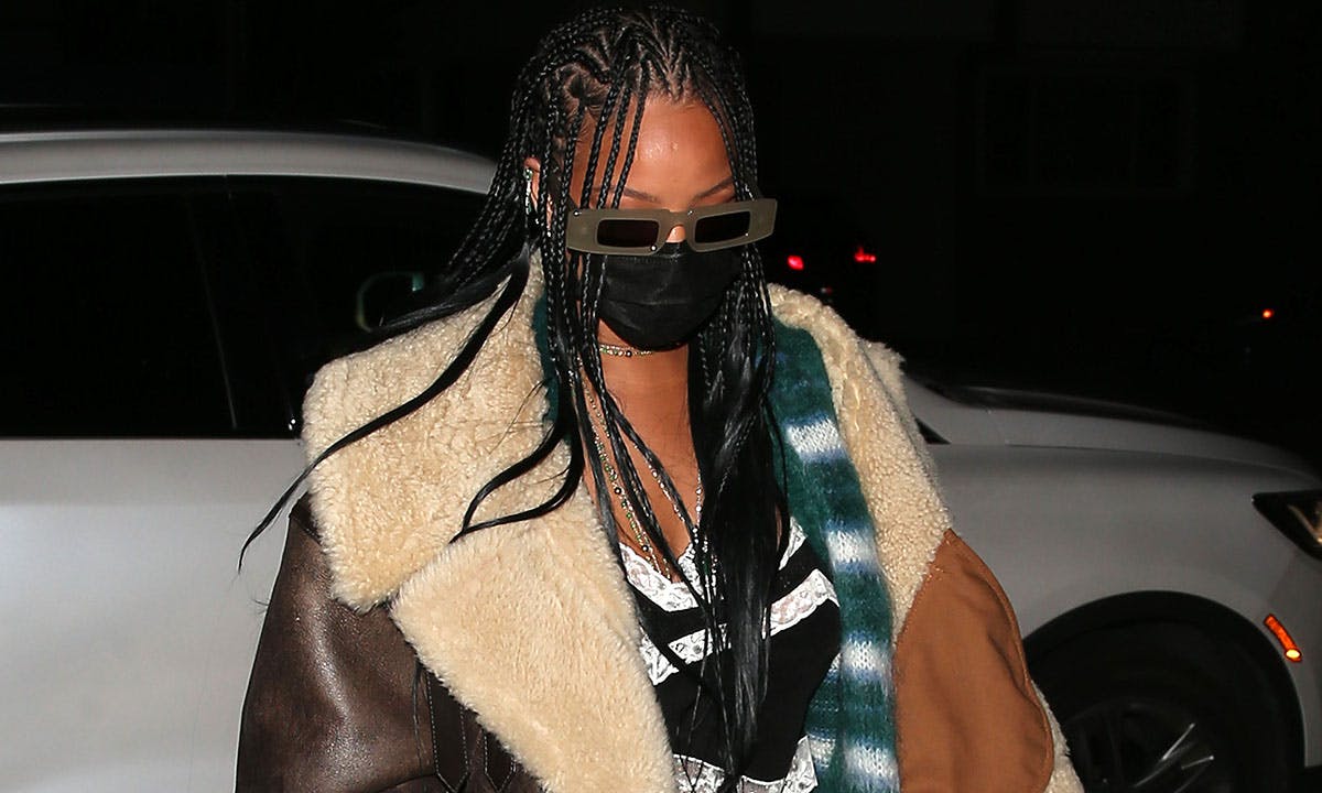 Rihanna seen at Giorgio Baldi