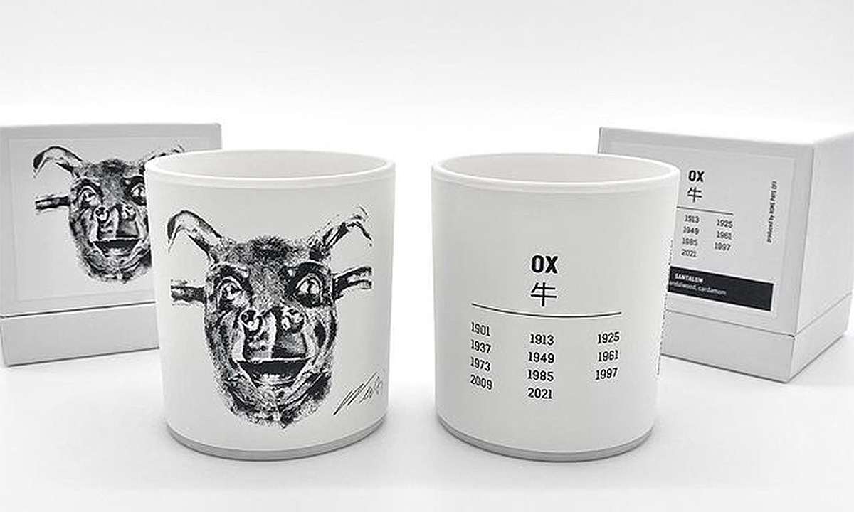 Ai weiwei Year of the Ox cups