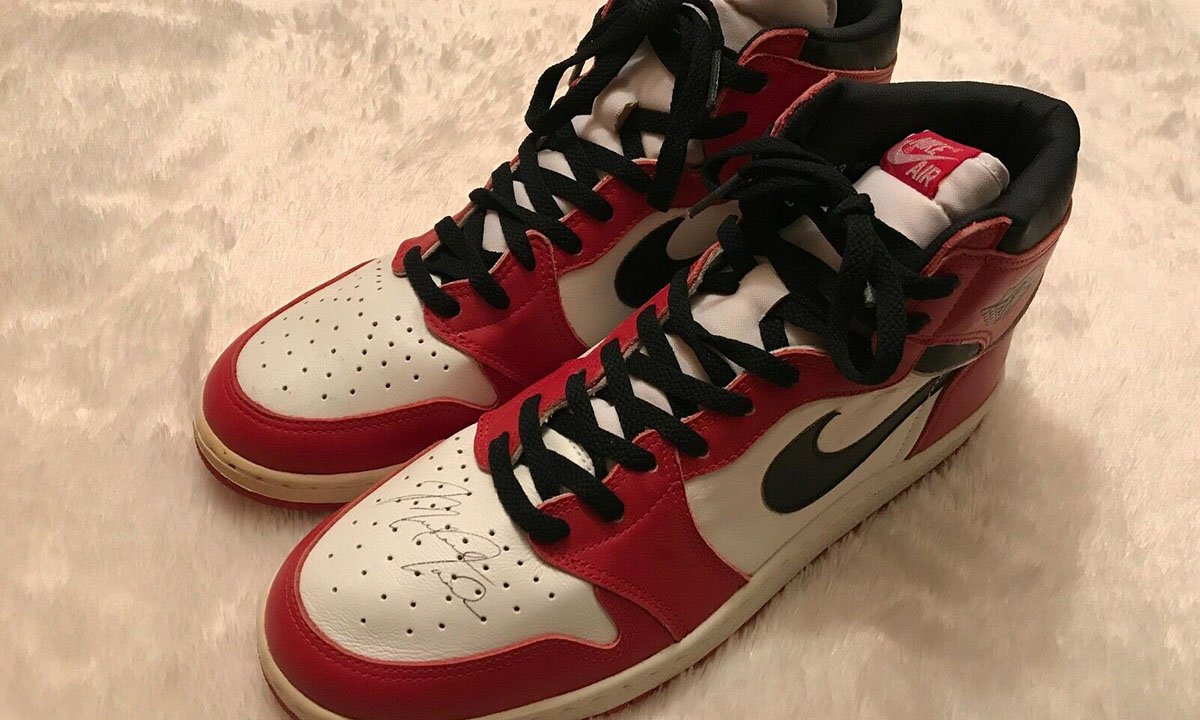 Michael Jordan-Signed Air Jordan 1s Are Up for $1 Million on eBay