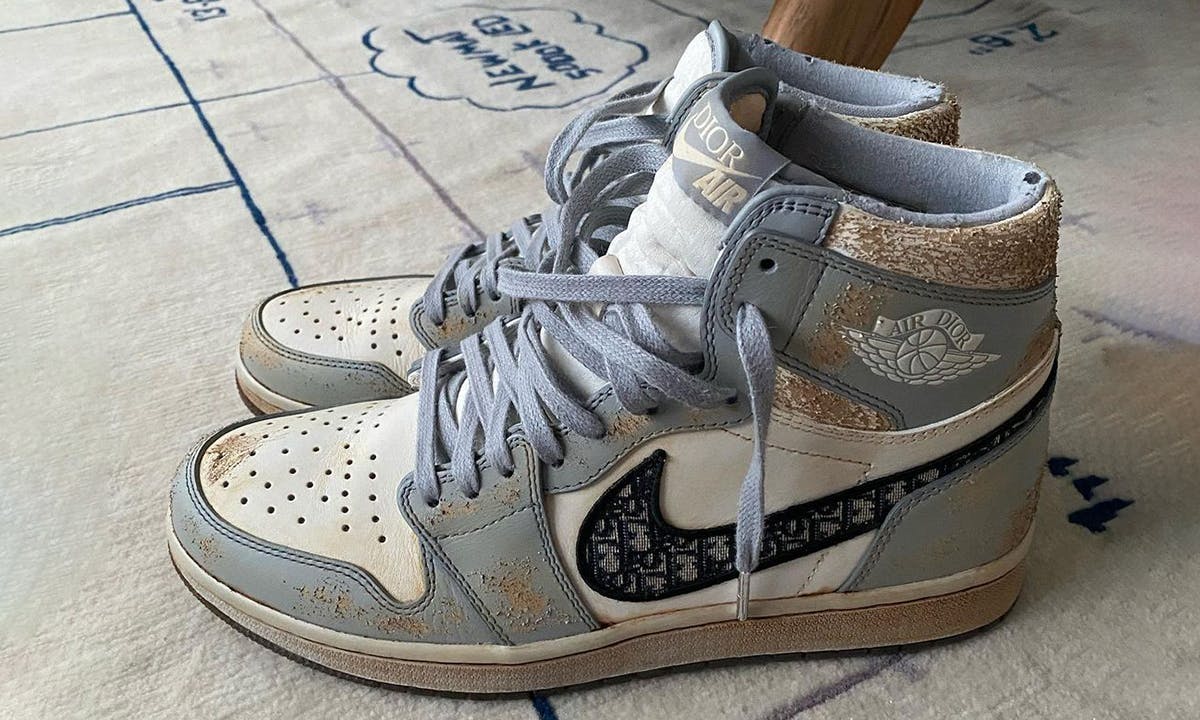 Daniel Arsham dior AJ1s