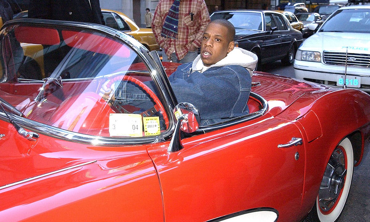 JAY-Z red car