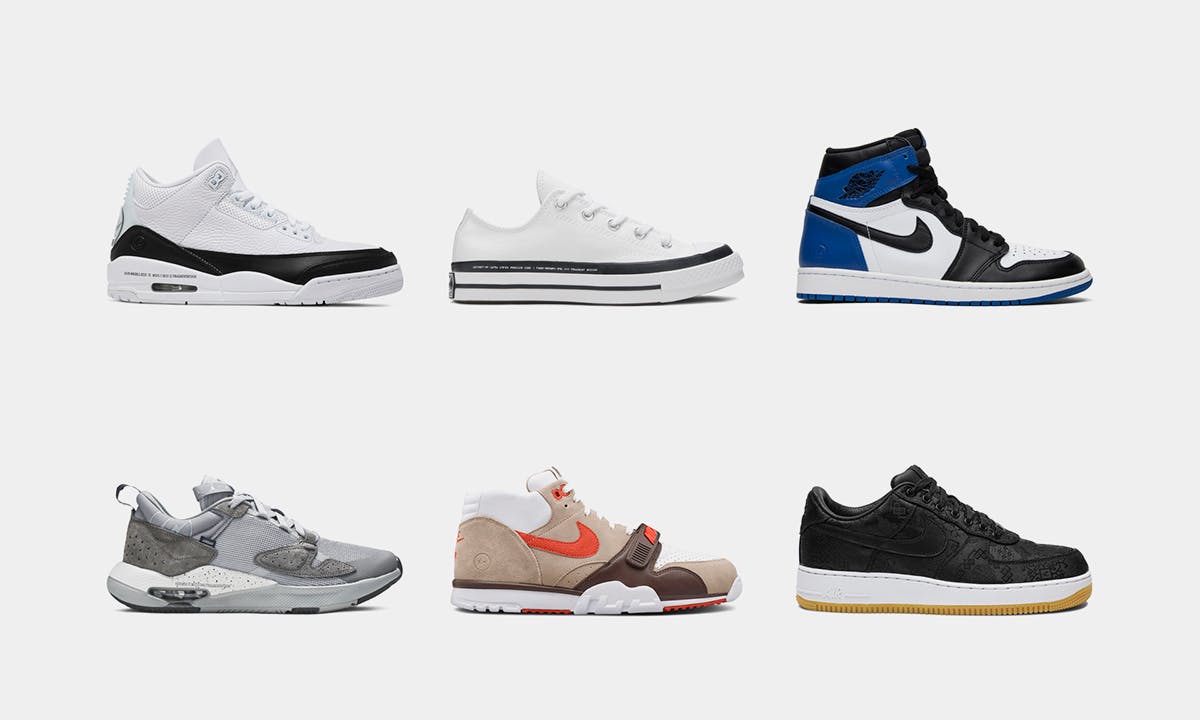 fragment design sneaker collabs