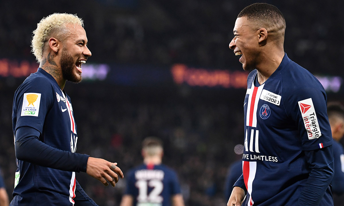 Paris Saint-Germain players