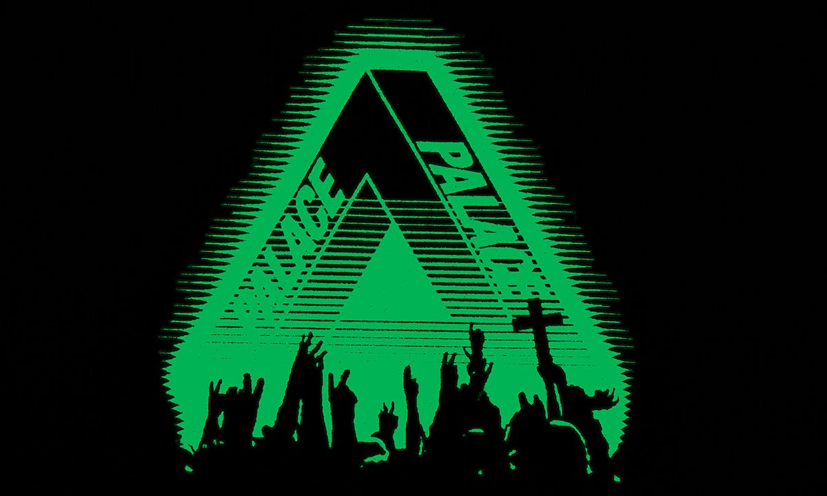 Palace Tri-Ferg T-Shirt Glow in the Dark