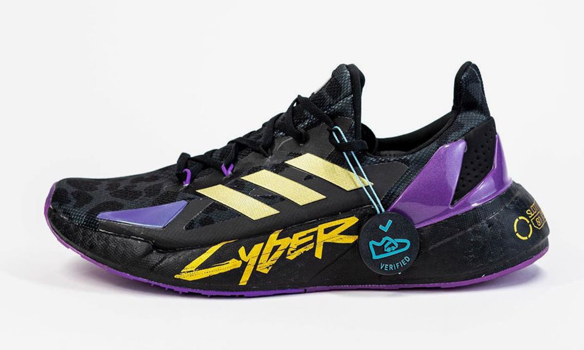 Cyberpunk Purple Sneaker Boots Shoes