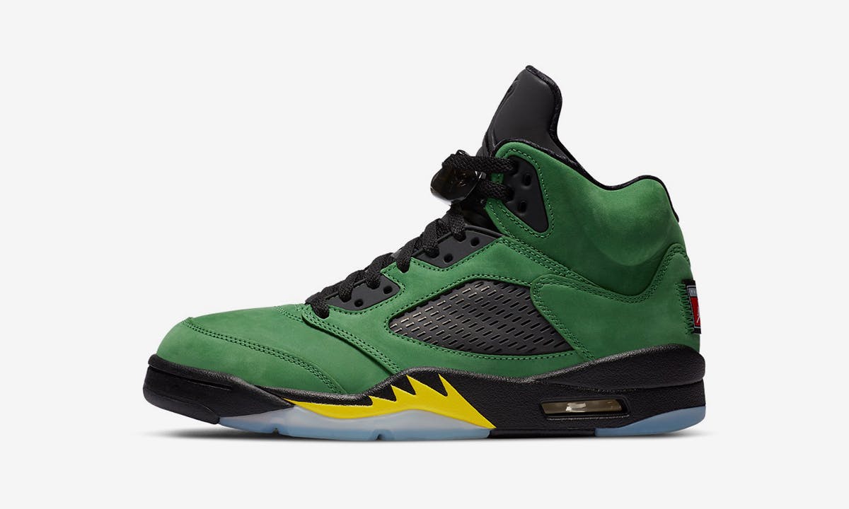 Air Jordan 5 Oregon Ducks