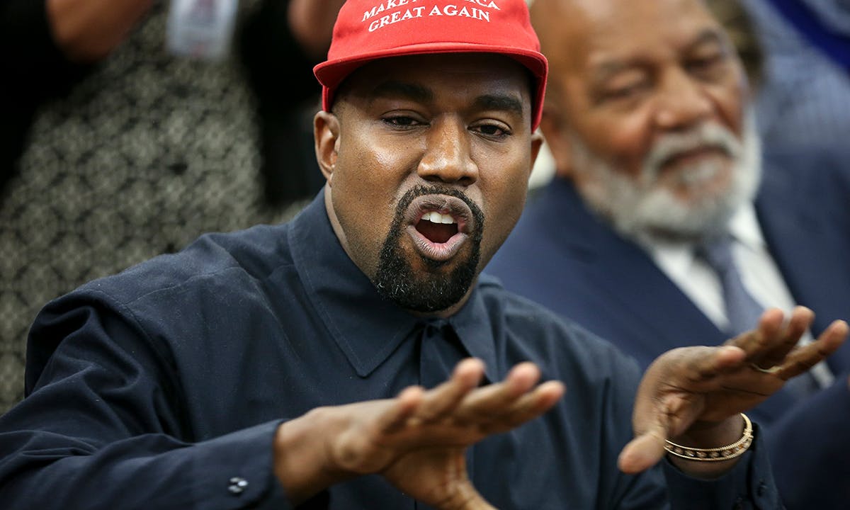 Kanye West MAGA hat
