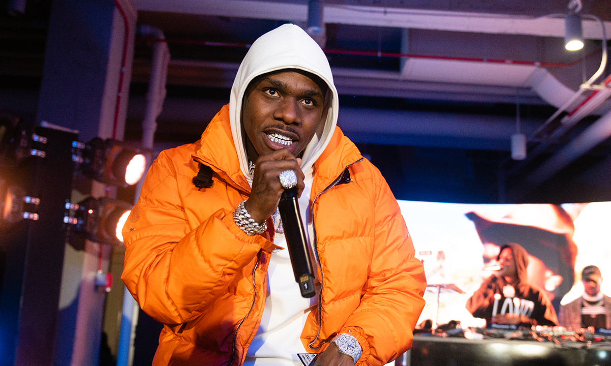 DaBaby performing