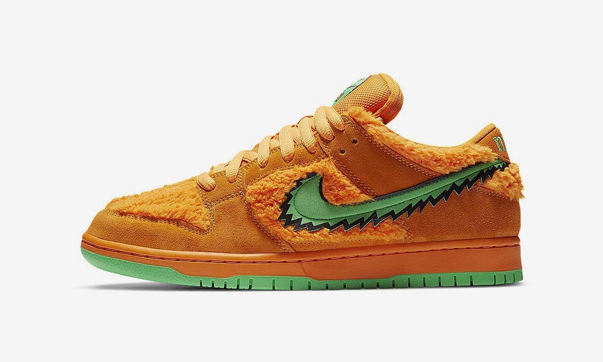 Grateful Dead x Nike SB Dunk Low orange