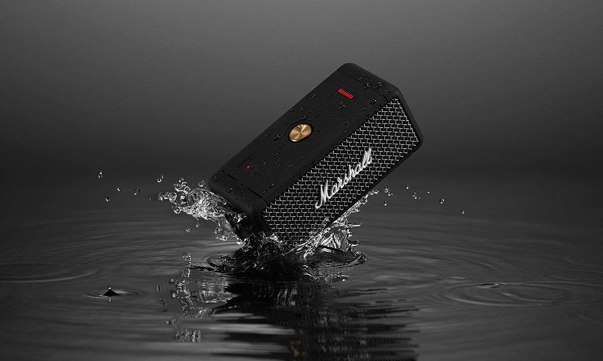 marshall waterproof speaker image
