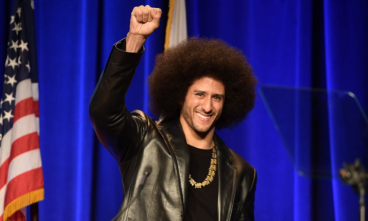 Colin Kaepernick leather jacket