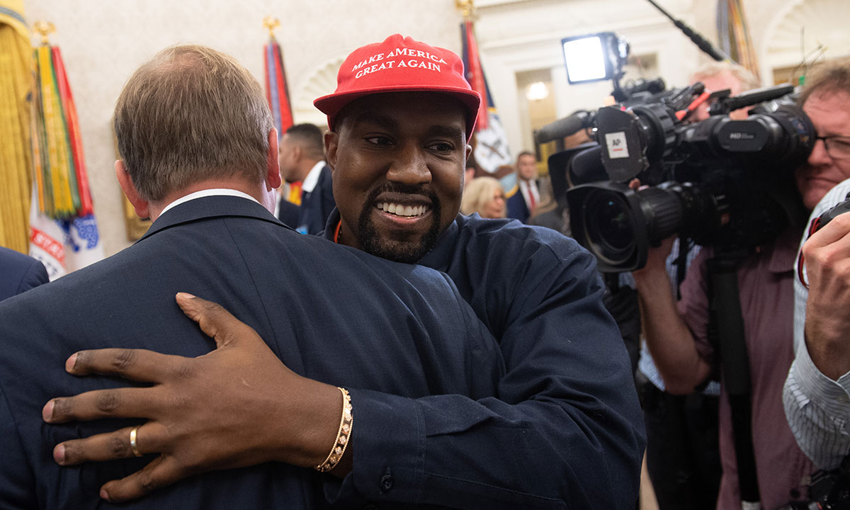 Kanye West in the White House
