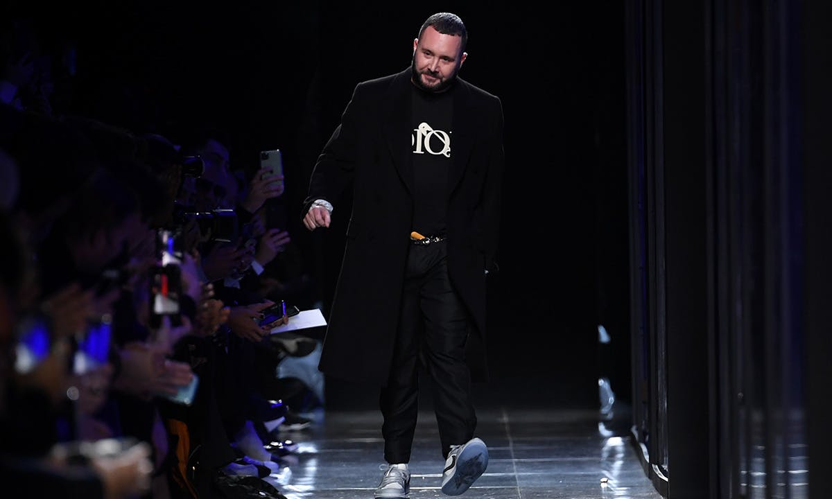 Fashion designer Kim Jones walks the runway during the Dior Homme Menswear Fall/Winter 2020-2021 show