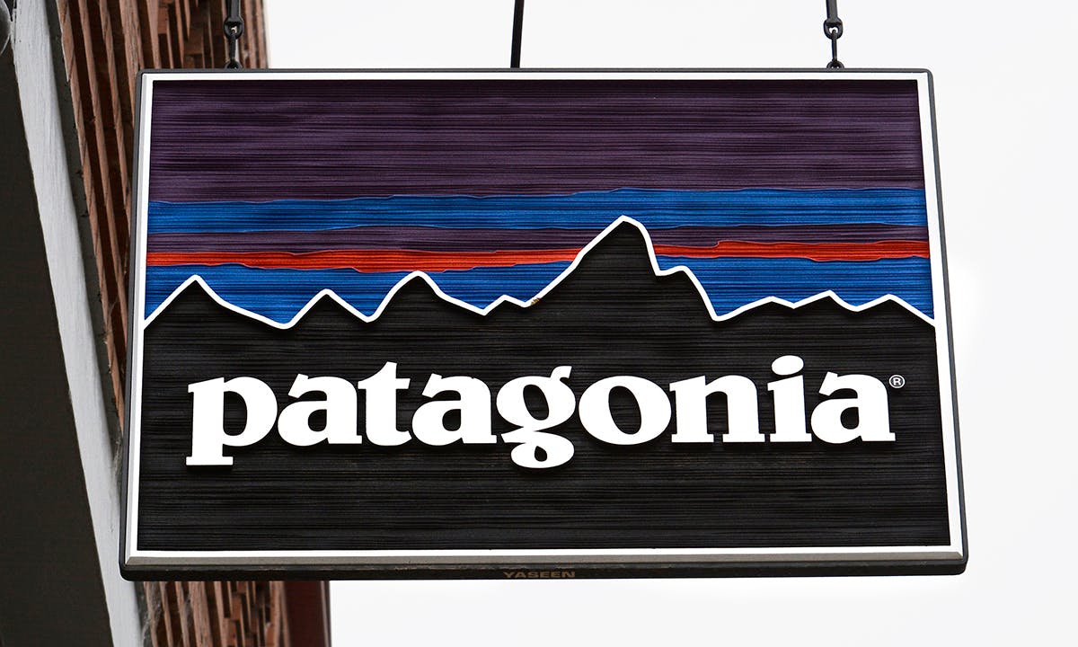 Patagonia store sign