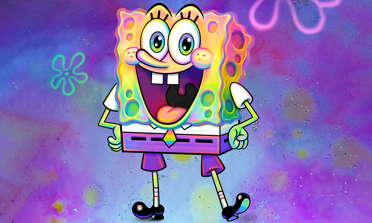 spongebob for pride