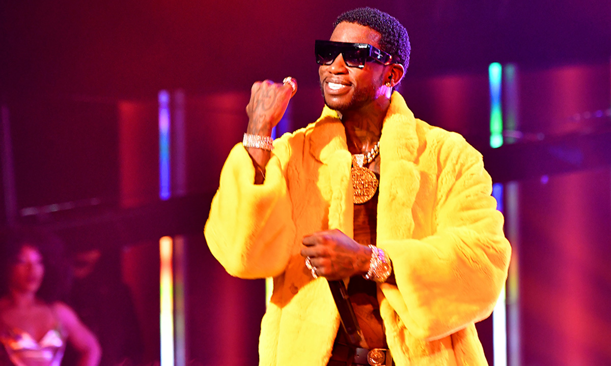 Gucci Mane performs onstage during the BET Hip Hop Awards