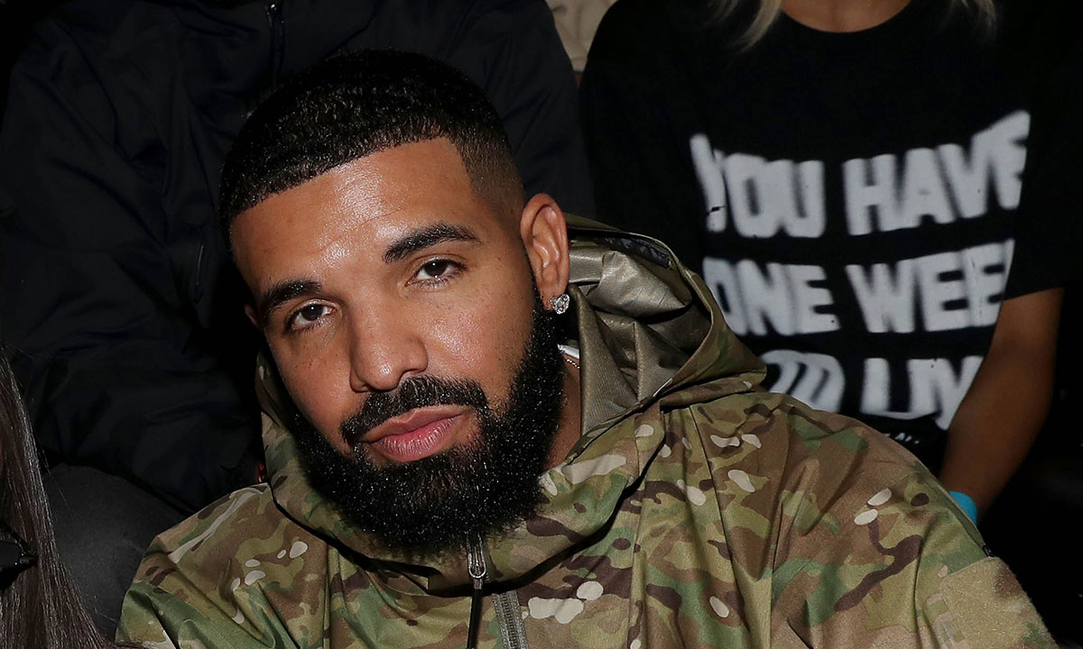 Drake attends the Nike 2020 Tokyo Olympic collection fashion show