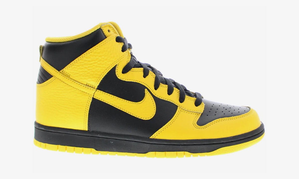 Nike Dunk High “Black/Varsity Maize”: Rumored Release Info