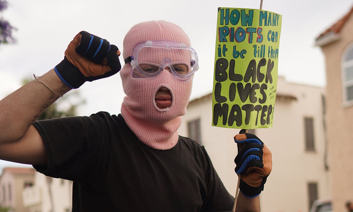 Black Lives Matter protest LA