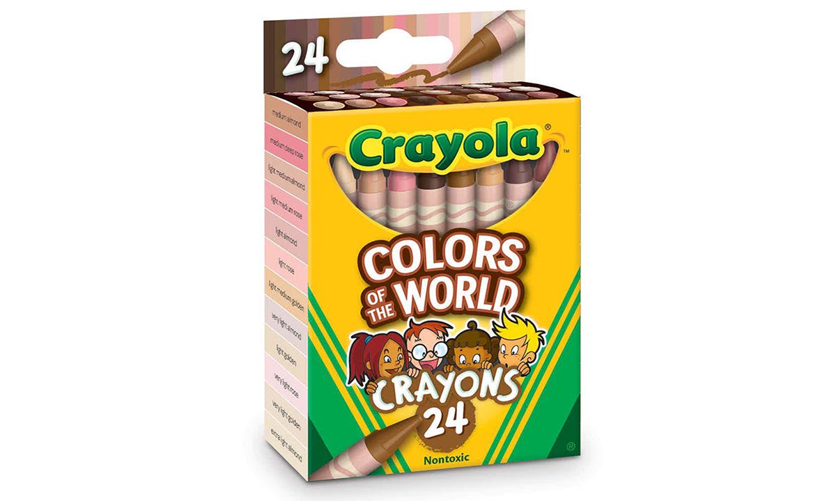 crayola 'Colors of the world' crayons