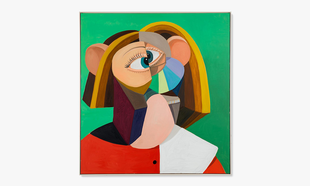 George Condo Woman with Golden Hair