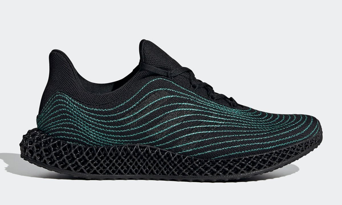 Parley x adidas Ultraboost with 4D cushioning technology