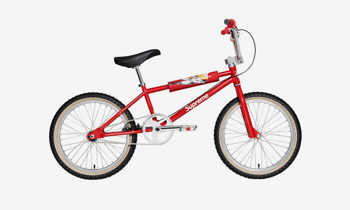 red supreme box bike