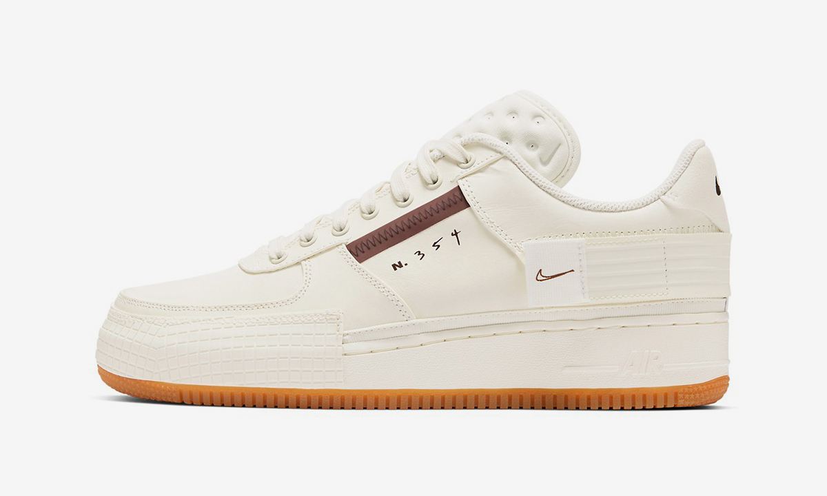 Nike Air Force 1 Type “Light Ivory/Earth Brown”