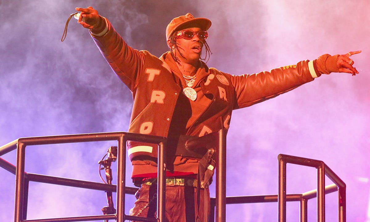 Travis Scott performs in concert during his second annual Astroworld Festival