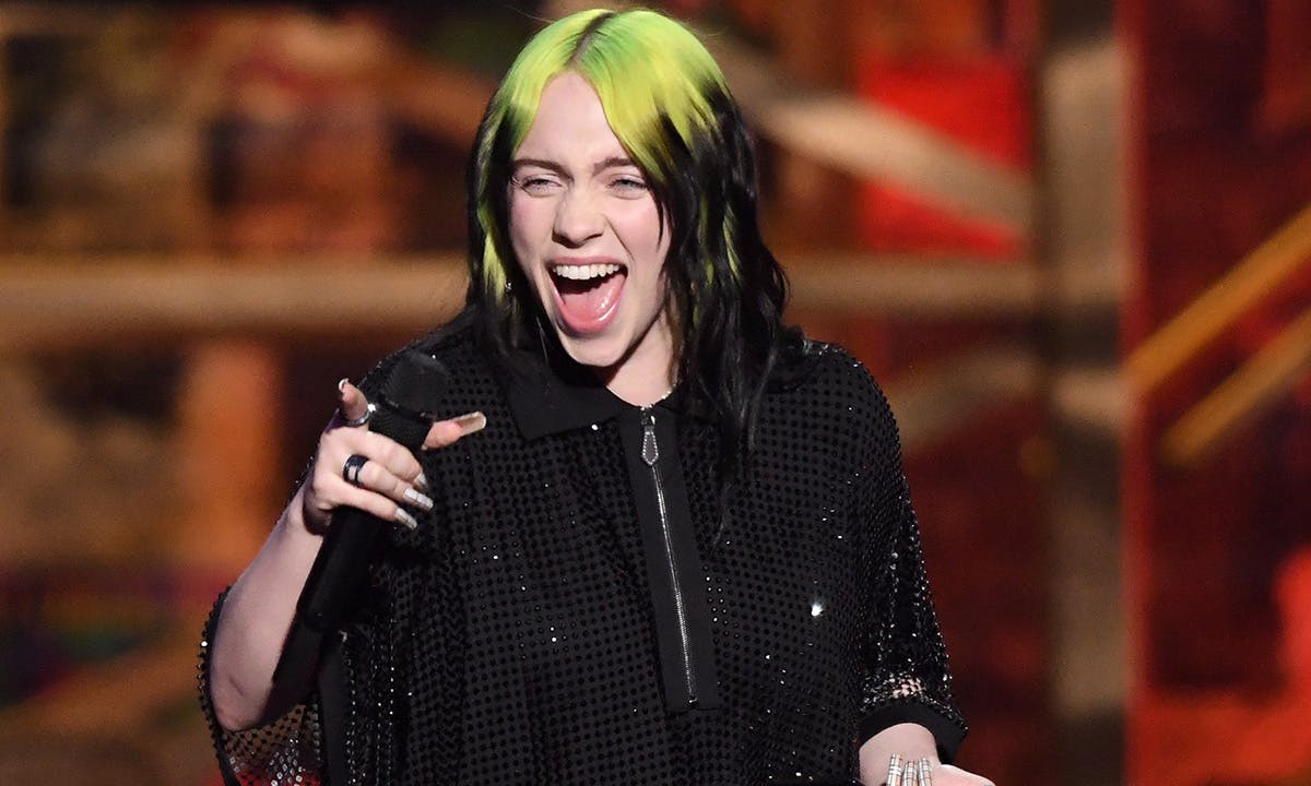 Billie Eilish wins the International Female Solo Artist award