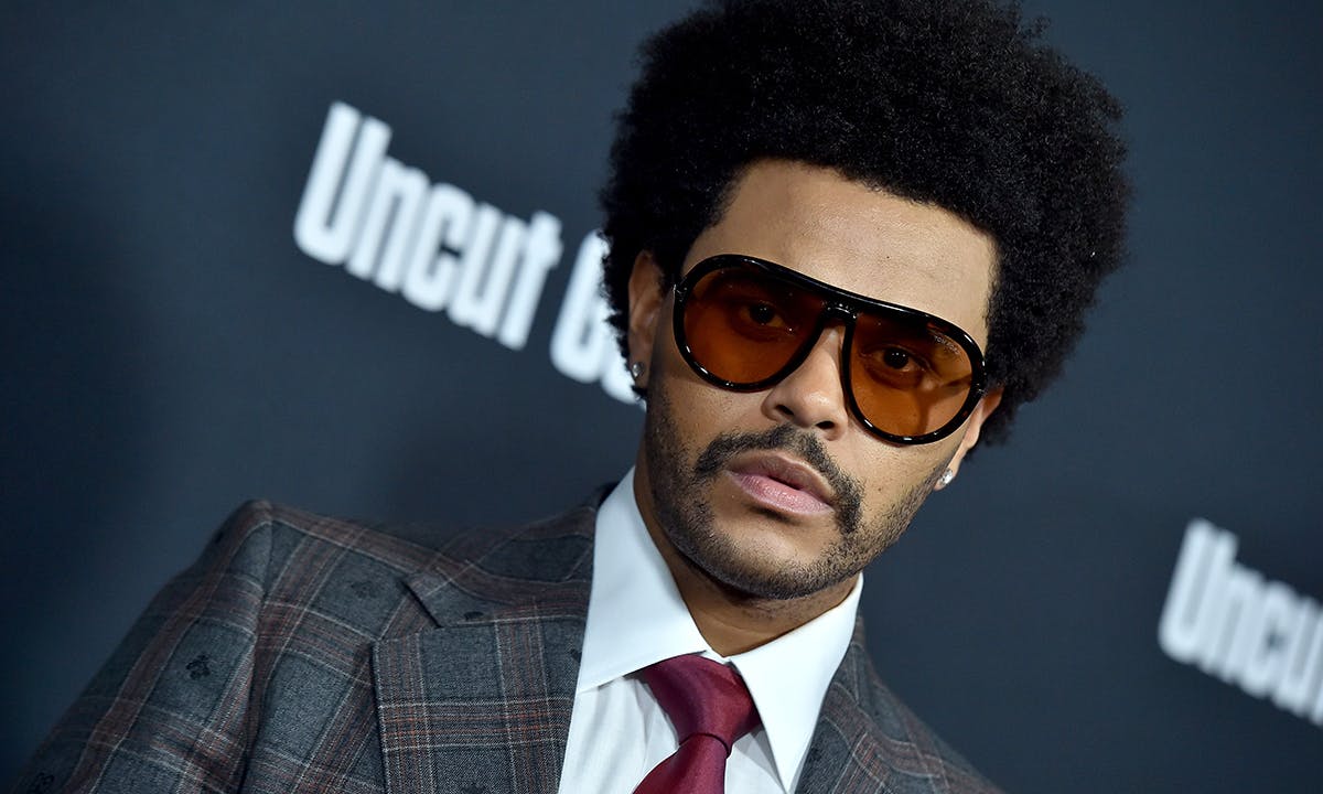 The Weeknd attends the premiere of A24's "Uncut Gems"