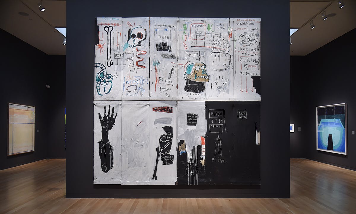 Jean-Michel Basquiat painting