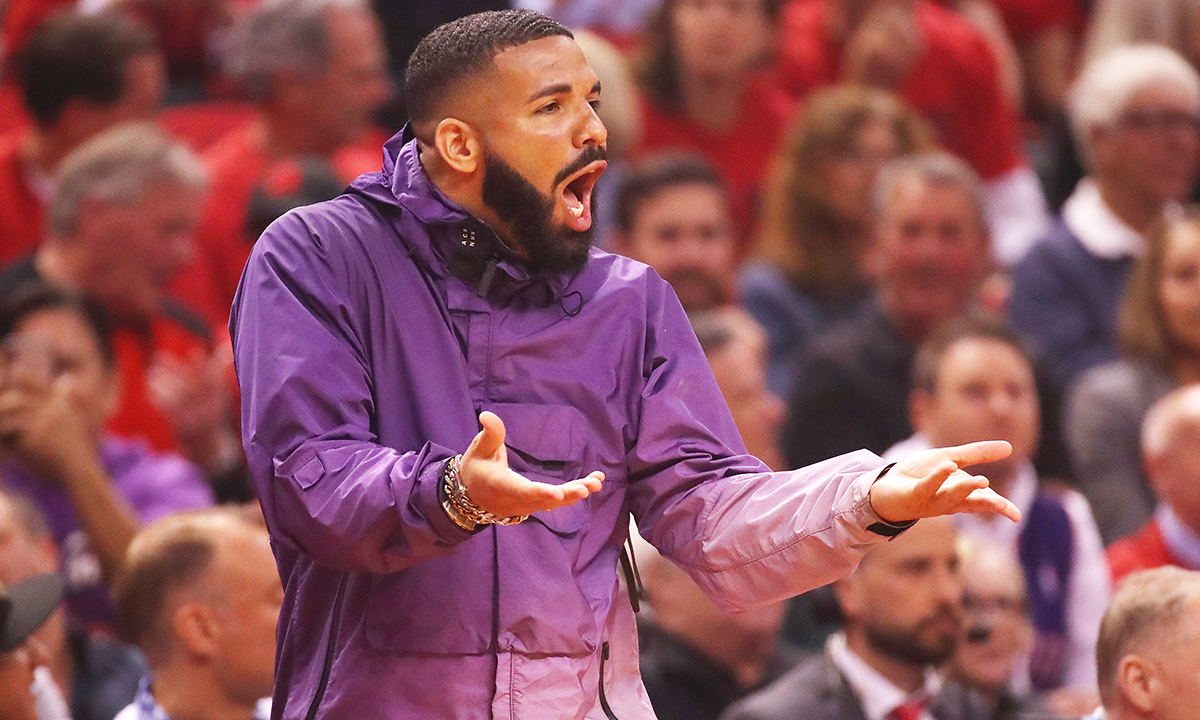 Drake purple jacket