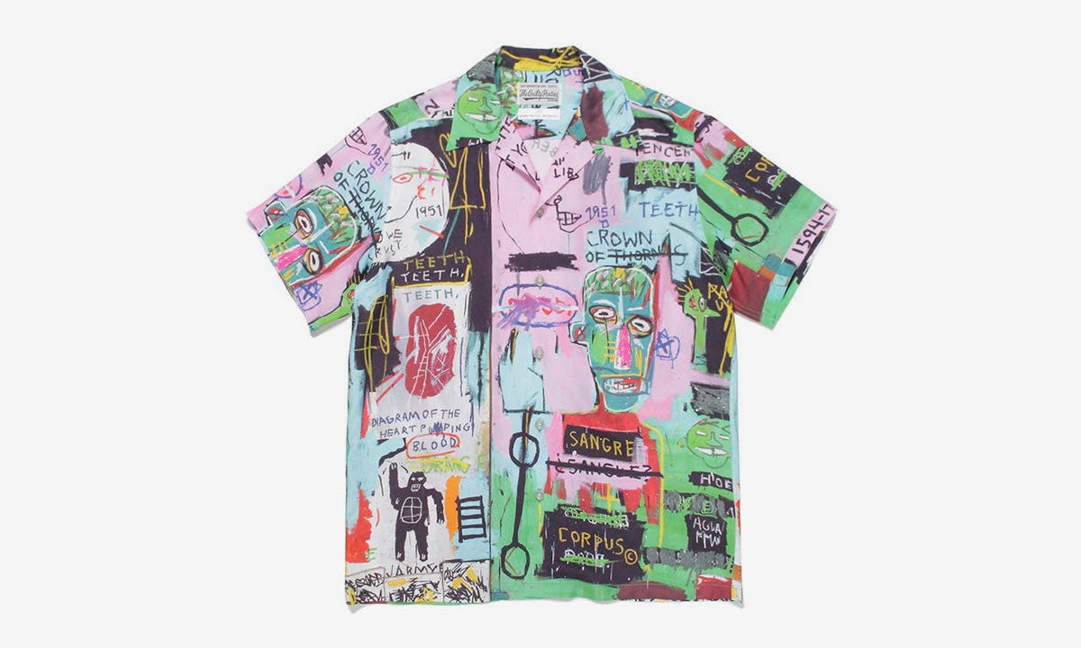 Wacko Maria's Hawaiian Shirts Are Dripping in Basquiat's Artwork