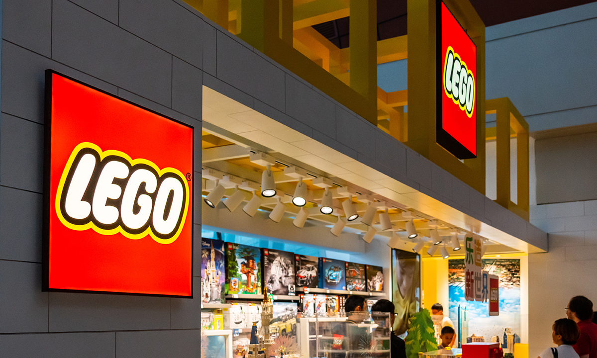 lego store front