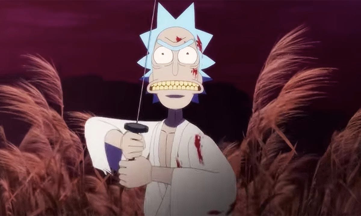 rick and morty short anime