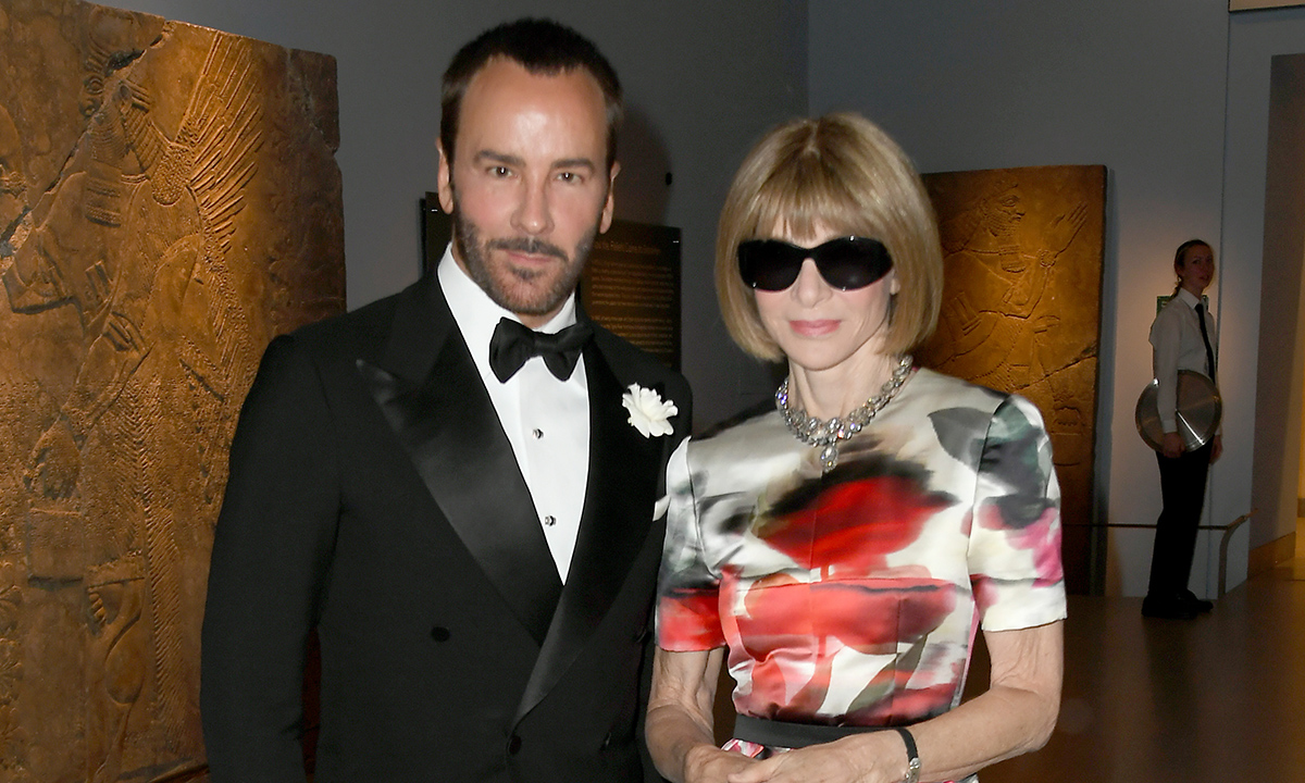 Tom Ford and Anna Wintour
