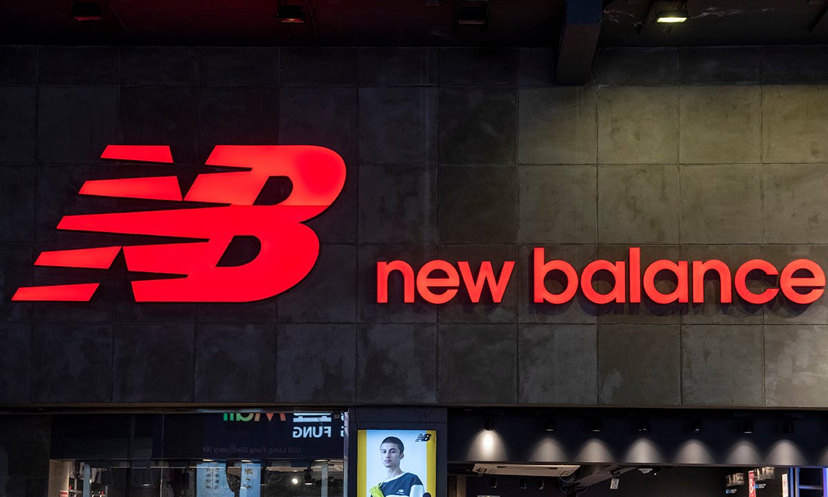 New Balance store seen in Hong Kong