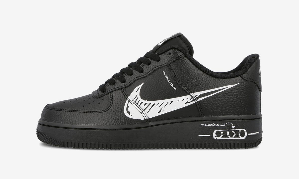 Nike Air Force 1 "Sketch" Black