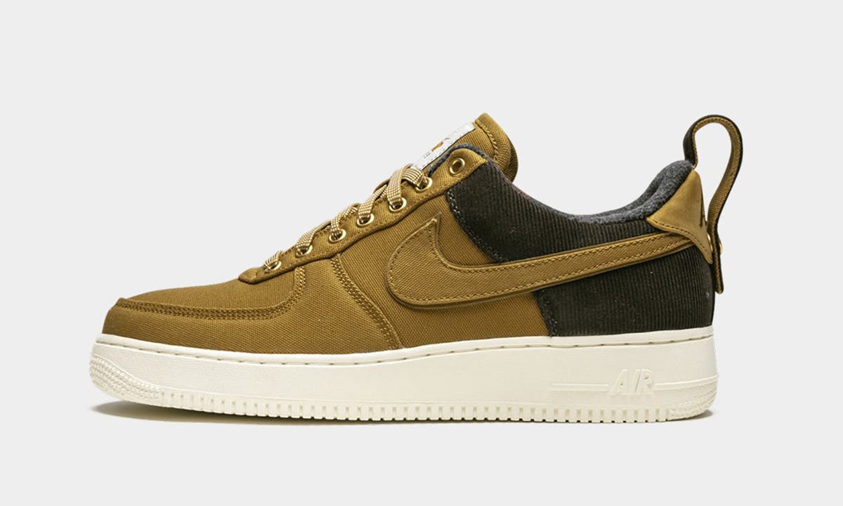 Louis Vuitton Nike Air Force 1 Green Suede Sample 2023