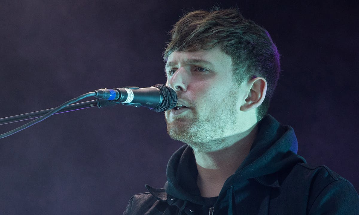 James Blake performing