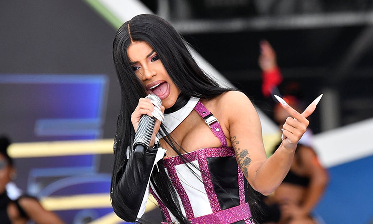 Cardi B performs onstage during Universal Pictures Presents The Road To F9 Concert